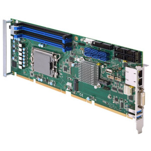 Axiomtek SHB160 Full Size CPU Card, Intel R680E or H610E Chipset,  USB 3.2, Dual 2.5GbE LAN, and DVI-I 